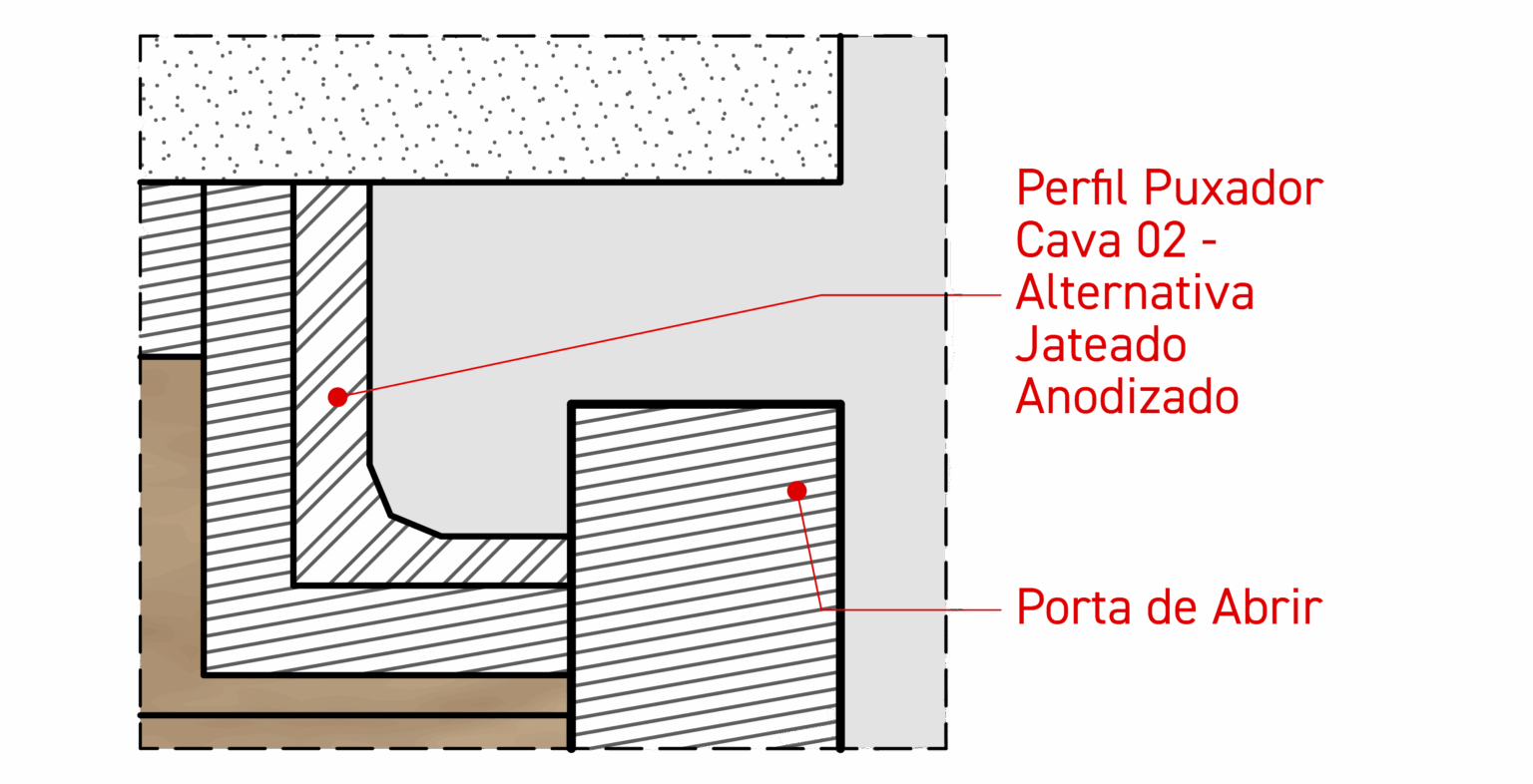 Interior L. - Det. Puxador Cozinha