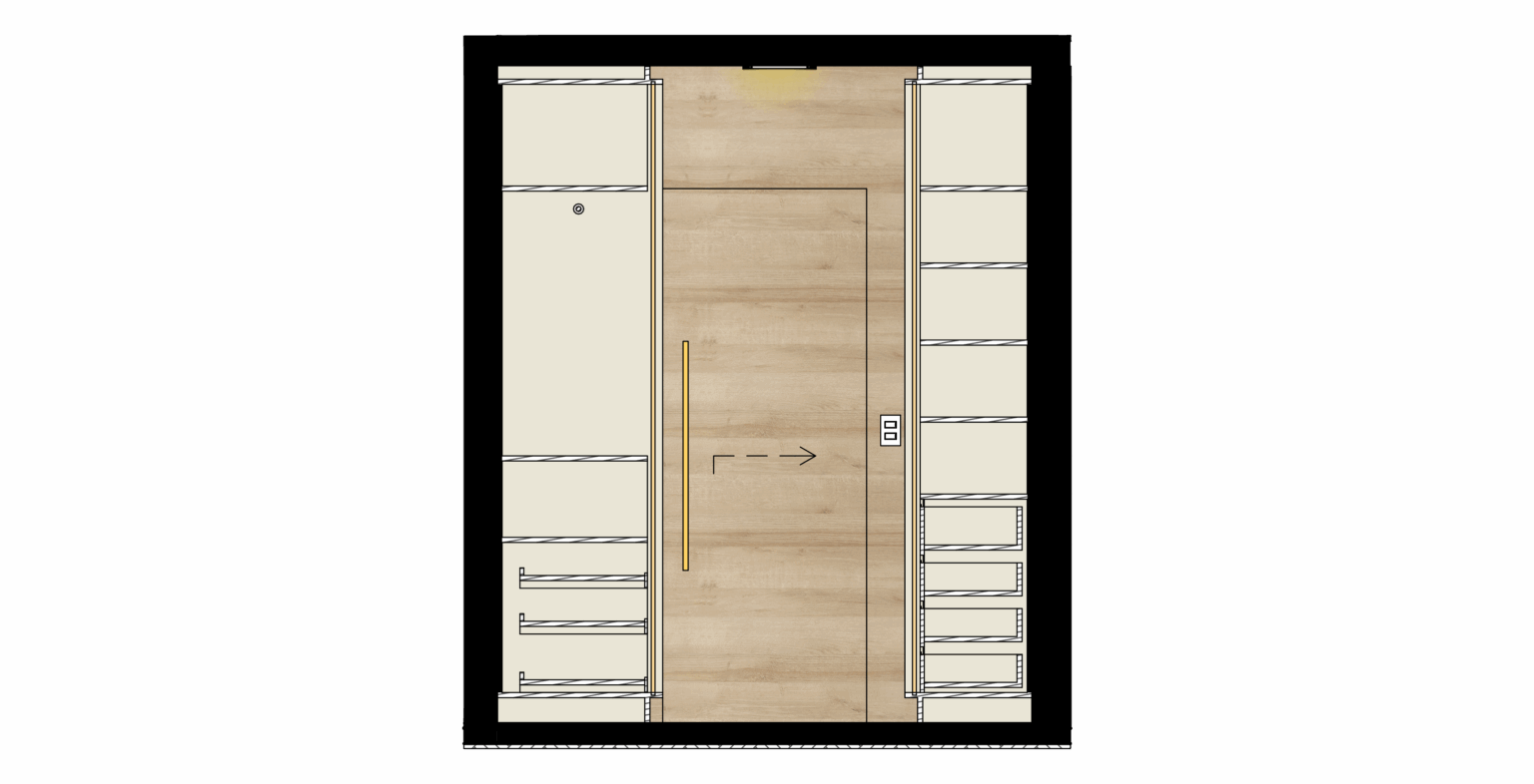 Interior L. - Closet Corte